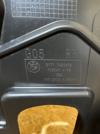 фото thumb №8, Повний підкрилок праве перед bmw x5 g05 23r 7424908 7424906 оригінал