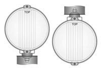 фото thumb №8, Фара протитуманна фара дальнє світло 152mm niebieski + захист