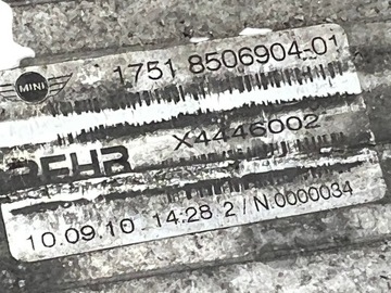 фото thumb №13, Радіатор інтеркулер радіаторів води клімат r60 1.6