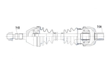 фото thumb №10, Nty піввісь привідна opel astra h 2.0t 04- zafira b 2.0t 05- права