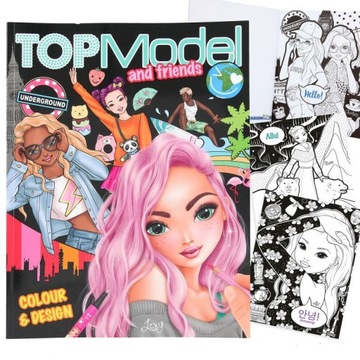 TOP MODEL Colour Design Friends Przyjaciele 11670