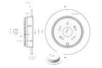 фото thumb №13, Brembo 08.a355.11 диск тормозная