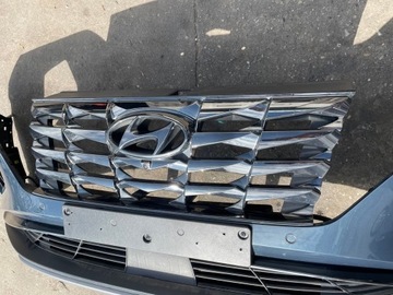 фото thumb №6, Hyundai tucson iv бампер перед 4xpdc комплектний колір tg1 камера радар