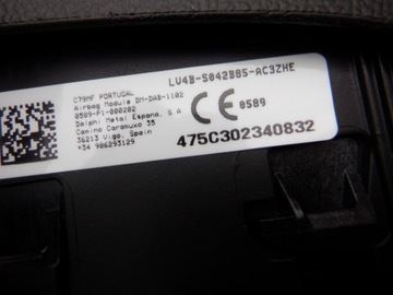 фото thumb №8, Панель подушки подушка безопасности ремни ford kuga mk3 2020