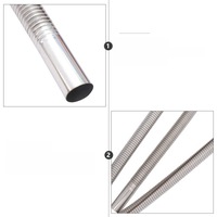 фото thumb №11, Труба вихлопна срібляста 120x2,5cm