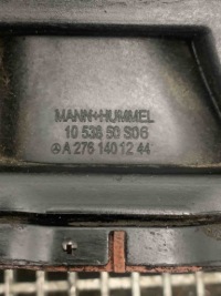 Mercedes-benz ml w166 колектор впускний  a2761401244 бензин 3500cm3 2013 Оригінал, фото thumb