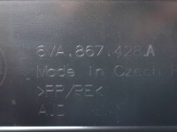 Карка багажника skoda fabia mk4 6va 6va867428a задняя сторона правая Недорого, фото thumb