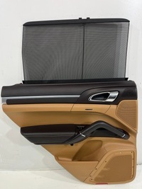 фото thumb №1, Боковина двері лівий зад porsche cayenne ii 7p5 колір коньяк espresso ролета