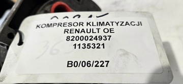 фото thumb №7, Компресор кондиціонера renault оригінальний номер 1135321