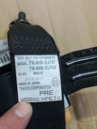 фото thumb №3, Honda jazz iv 2015-19 rok pas безопасности левый перед