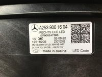 фото thumb №15, Mercedes w253 x253 glc лампа фара правые перед multibeam led европа