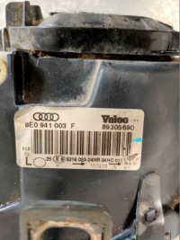 фото thumb №4, Фара левый перед audi a4 b6 8e0941003f лампа