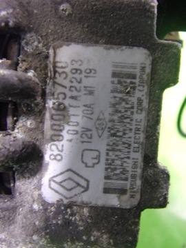 фото thumb №7, Renault kangoo 1.2 16v генератор 8200065730