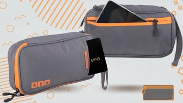 ORGANIZER TORBA NA KABLE ŁADOWARKI PODRÓŻNA ZAMEK POJEMNA SOLIDNA KIESZONKI