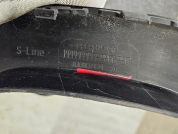 фото thumb №16, Audi tt ii 8j накладка спойлер бампера заднего зад s-line 8j0807421ac