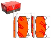 фото thumb №1, Тормозные колодки тормозные seat перед ibiza 04- trw