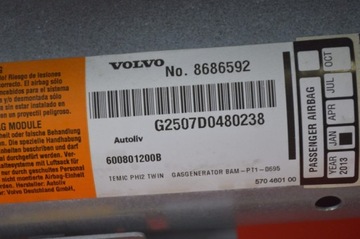 фото thumb №13, Панель роздавальна консоль капот подушка безпеки eu volvo xc90 1 i 02-06