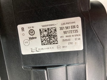 фото thumb №8, Лампа права передня vw passat b8 рестайлінг 3g1 повний led