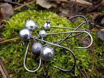 Główka jigowa Mikado Jaws Classic Jig 6 3g 3szt. Rozmiar: 6