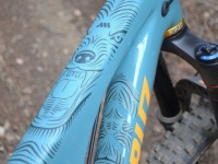 Велосипедные наклейки MTB AMS - чистый волк