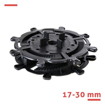 Podkładka gumowa 1.5 mm pod płyty tarasowe O145 mm