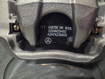 фото thumb №8, Комплектный тележка задний подрамник зад mercedes gla glb 247 w247 оригинальный номер a2473503704