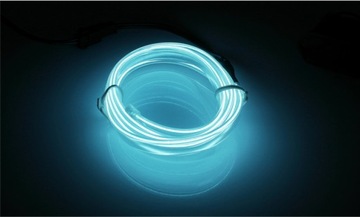 EL WIRE LED оптоволокно Лента Ambient 10М белая с.