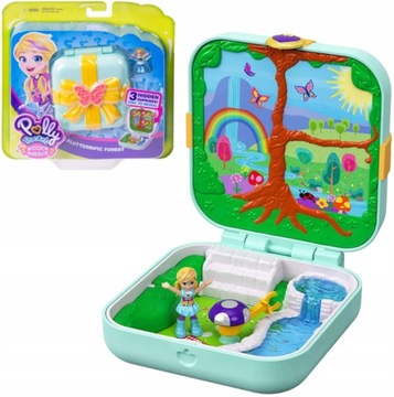 Кукла Полли Покет от Mattel Polly Pocket. Скрытые миры. Волшебный лес