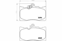 фото thumb №14, Тормозные колодки ham. lexus p. gs 05-/12-/rc 14-