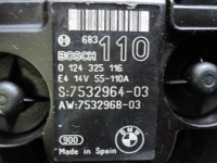 Bmw 1 1.6 b 115km 149tys. 07r. n45b16 7532964 0124325116 110a генератор Ціна, фото thumb