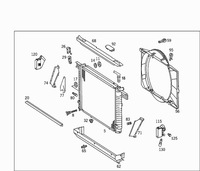 фото thumb №15, Mercedes sl r129 защита нижняя радиатор прокладка