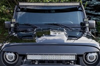 фото thumb №16, Jeep wrangler jk кронштейн лампа na блок двигуна передній