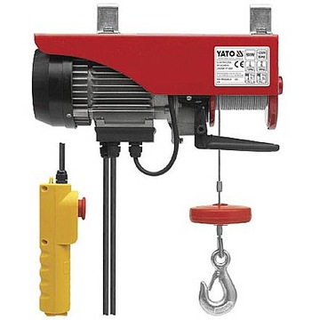 Электрическая лебедка Yato 1050Вт 600кг 11м