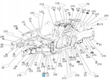 фото thumb №4, Заглушка подушка порога pod домкрат підйомник mercedes w201 190