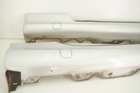 Накладка  порог левая правая порог цвет 744 mercedes sl r230 Доставка, фото thumb