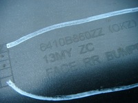 фото thumb №7, Mitsubishi asx 13-19 бампер задняя 641b860zz