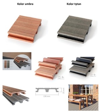 Композитная плита Torro Timber – комплект образцов