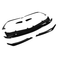 фото thumb №11, Gloss чорний передній бампер aero спліттер набір do ust mercedesbenz zo