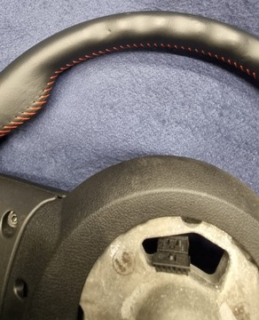 фото thumb №10, Mini jcw john cooper works f54 f55 f56 f60 руль кожа красная nić