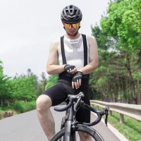 Spodenki rowerowe rockbros rk2002m короткие на szelkach с вкладка m - чёрные в Украине, фото thumb