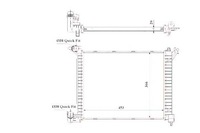 фото thumb №2, Nrf 53841 радіатор, система охолодження двигуна