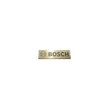Наклейка BOSCH Logo Emblem золотистая 74х20мм