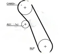 фото thumb №1, Набір ремінь розподільного валу k015541xs gates ford c-max