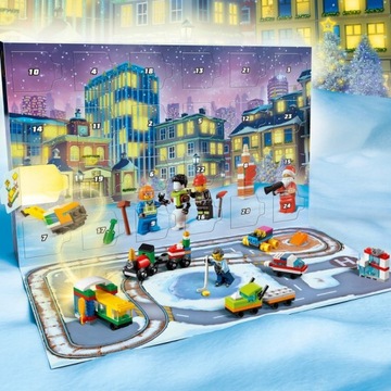 Кубики LEGO CITY Адвент-календарь 60303 *БОЛЬШОЙ*