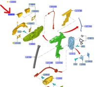 фото thumb №13, Заглушка ручка наружной левый fiesta 17- puma