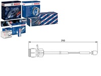 фото thumb №1, Датчик зносу гальмівних колодок гальмівних [bosch]