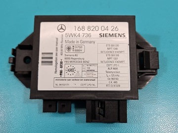 фото thumb №8, Комп'ютер блок керування двигуна набір a1661402100 mercedes w168 1.6b