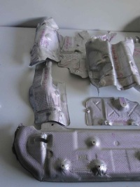 Mercedes ml gle w166 166 захист теплова ліва Зі Шроту, фото thumb