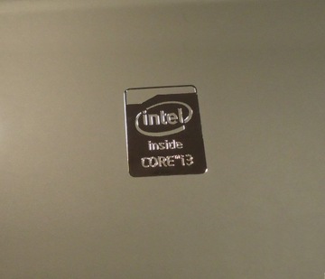 Наклейка INTEL CORE i3 Metal Edition 30x22 мм 228
