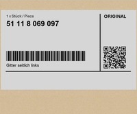 фото thumb №1, Решётка боковая левая bmw x2 f39